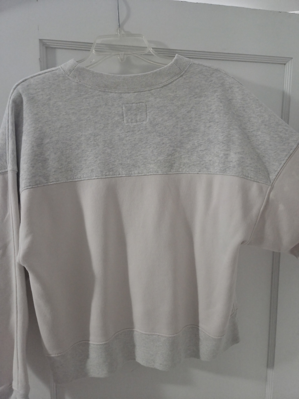 Walk Club Crewneck Sweatshirt - Light Gray/Cream - Picture 3 of 4